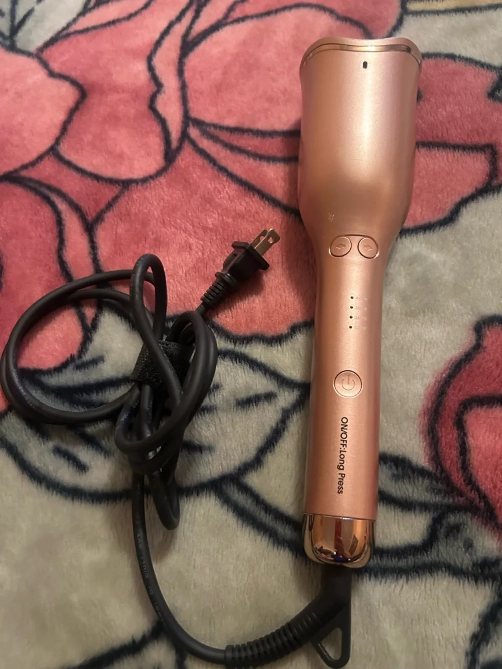 Automatic Hair Curler with 4 Temperature Settings, Auto-Rotating Ceramic Curling